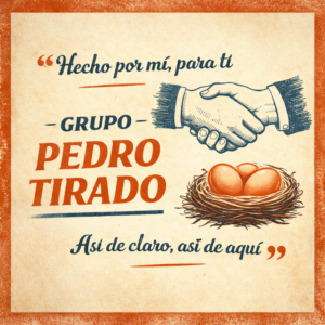 Asi de claro, así de aquí Grupo Pedro Tirado
